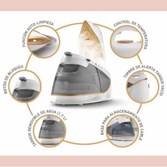 Pancha con Central de Vapor OSTER GCSTSG1200