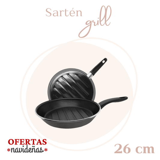 SARTÉN GRILL 26 CM VASCONIA 35339