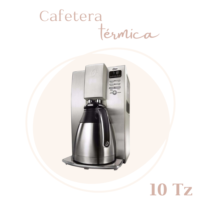 CAFETERA TÉRMICA PROGRAMABLE 10 TZ BVSTDC4411