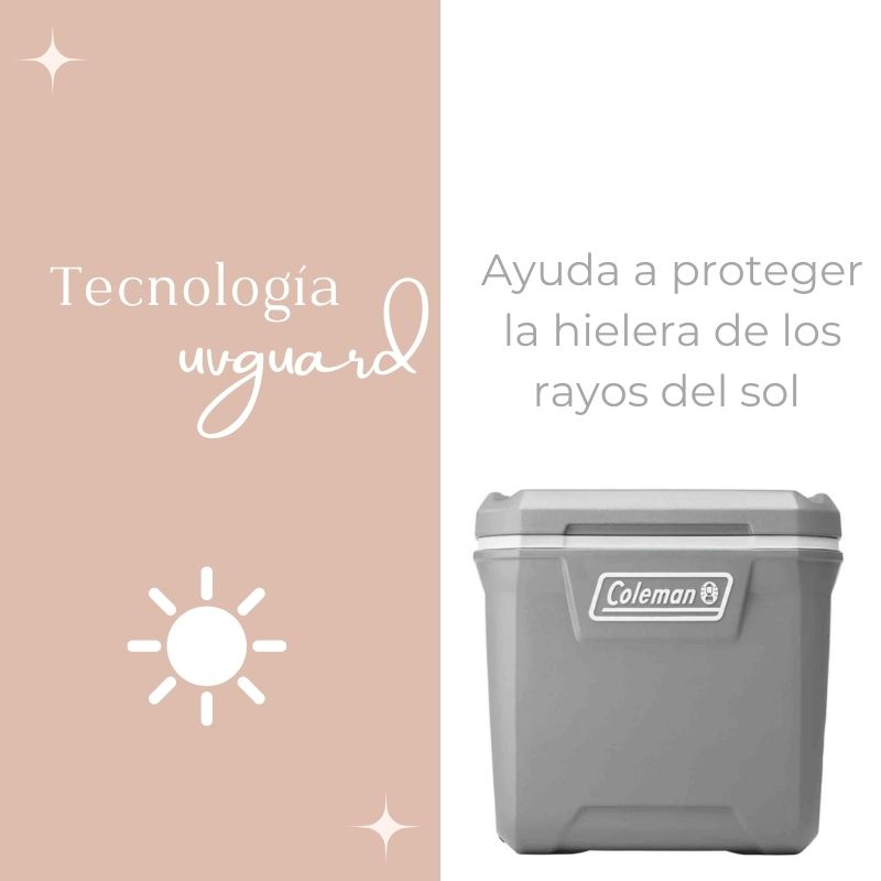HIELERA CON RUEDAS 101 LATAS COLEMAN 6476
