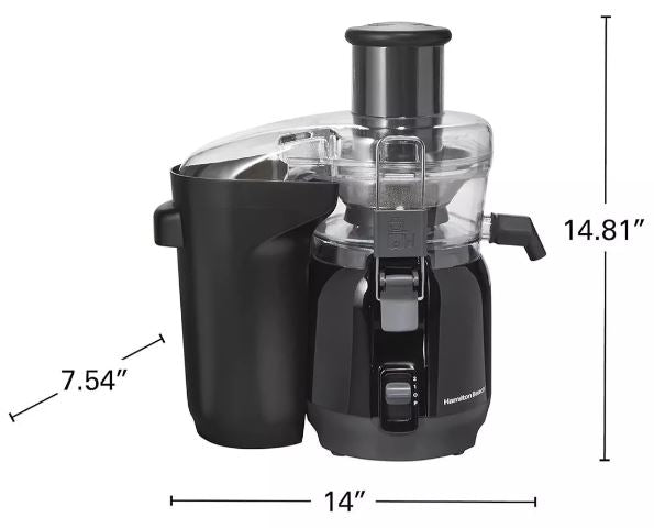 Extractor y Licuadora Hamilton Beach Big Mounth 67970