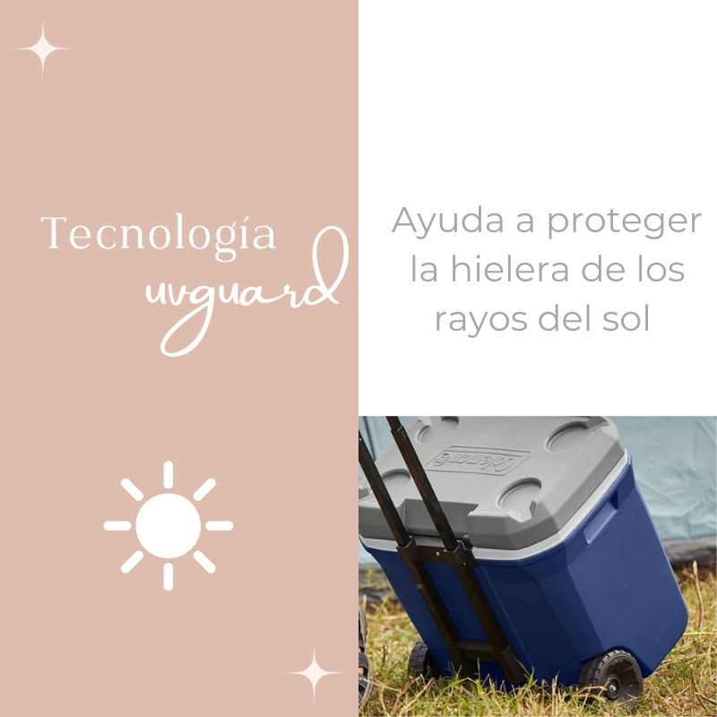 HIELERA CON RUEDAS 101 LATAS COLEMAN 9155