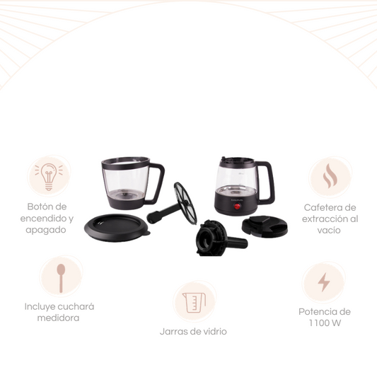 CAFETERA DESMONTABLE 3 EN 1 TAURUS S-BREWER 2000