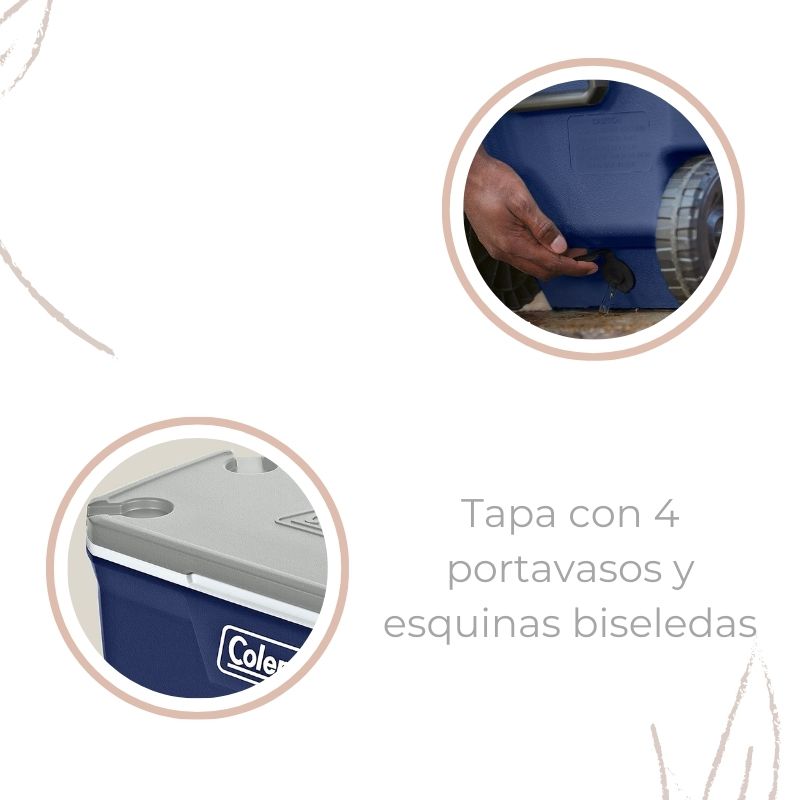 HIELERA CON RUEDAS 101 LATAS 9153-6487