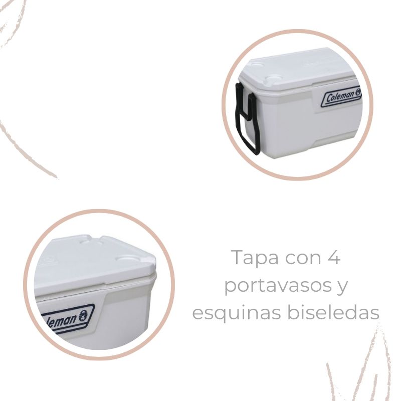 HIELERA CON RUEDAS 160 LATAS COLEMAN 6488