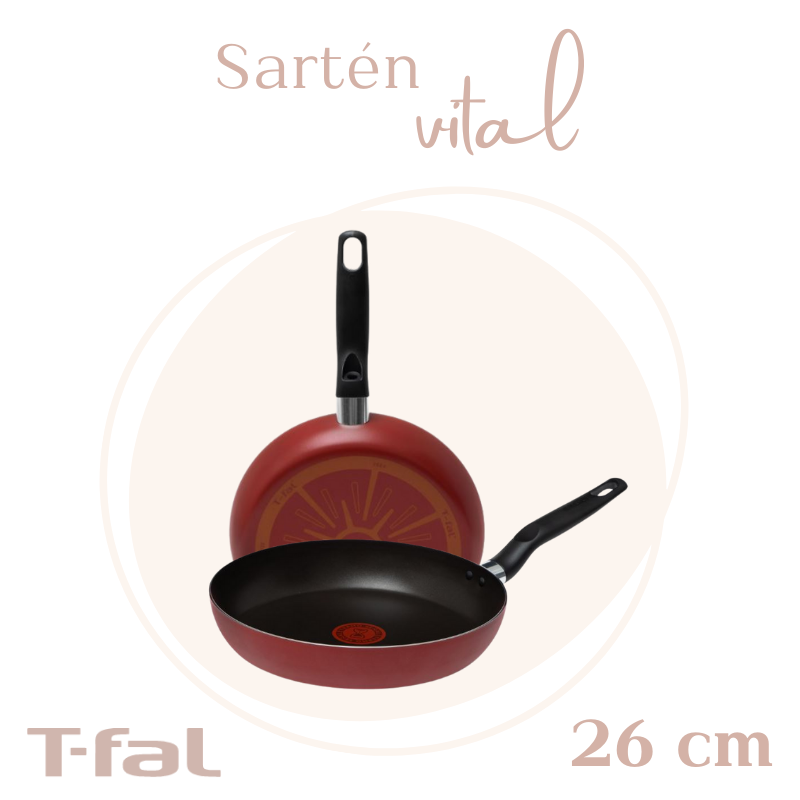 SARTÉN ANTIADHERENTE T-FAL VITAL