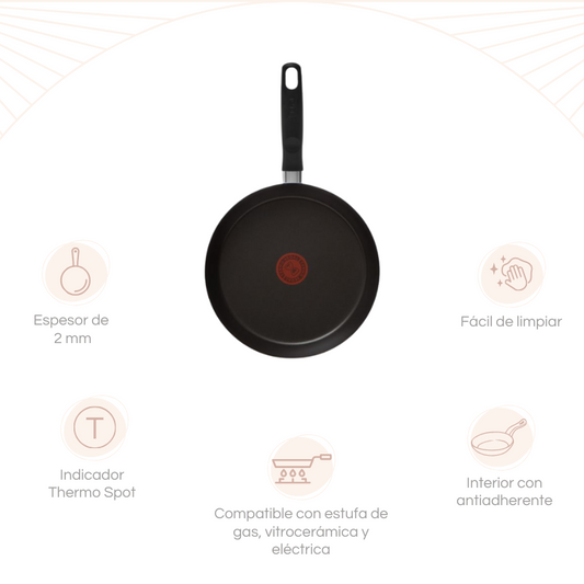 SARTÉN ANTIADHERENTE T-FAL VITAL