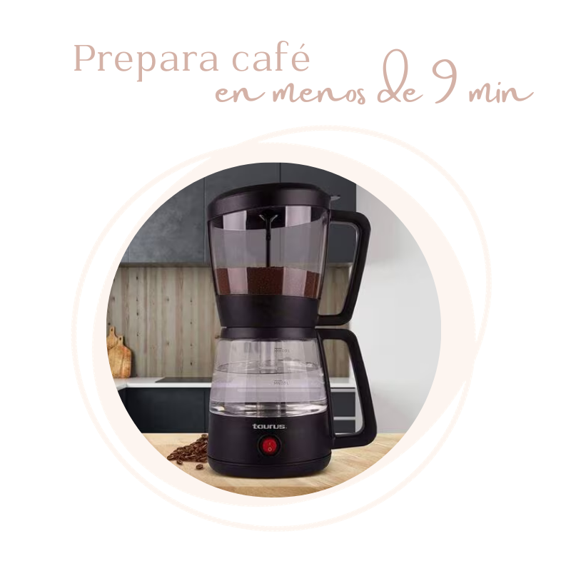 CAFETERA DESMONTABLE 3 EN 1 TAURUS S-BREWER 2000