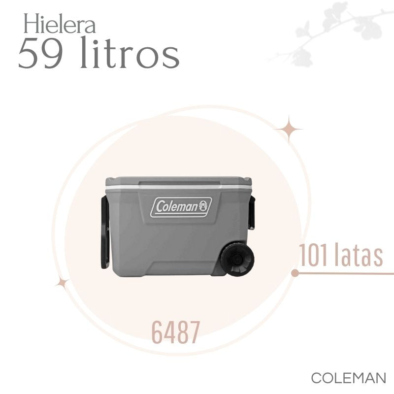 HIELERA CON RUEDAS 101 LATAS 9153-6487