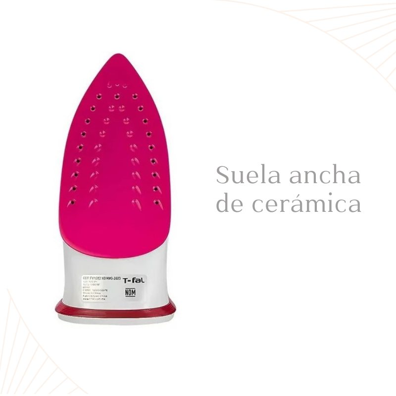 PLANCHA DE CERÁMICA STEAM ESSENTIAL T-FAL FV1052