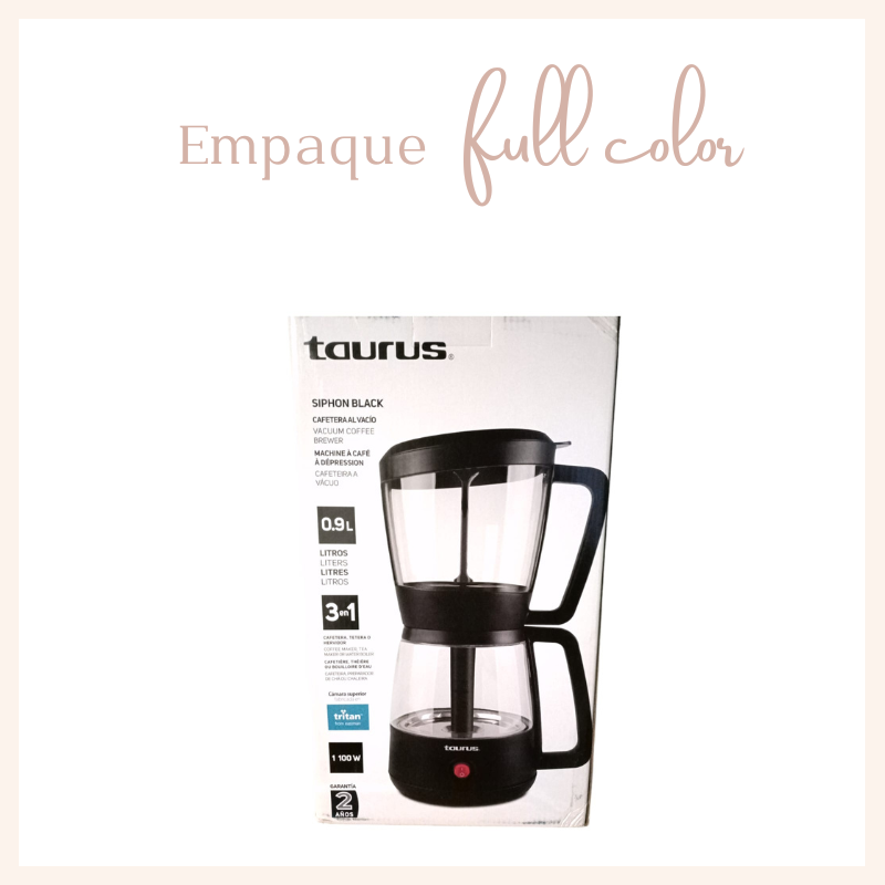 CAFETERA DESMONTABLE 3 EN 1 TAURUS S-BREWER 2000