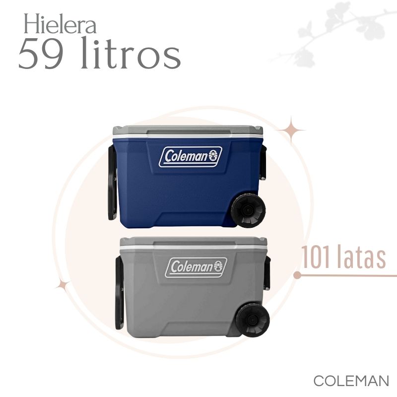 HIELERA CON RUEDAS 101 LATAS 9153-6487
