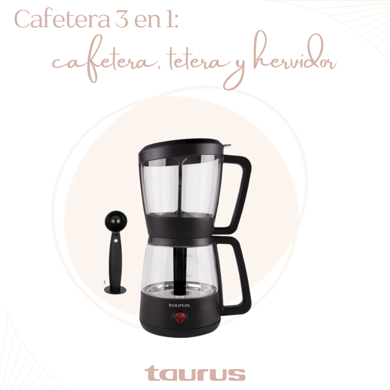 CAFETERA DESMONTABLE 3 EN 1 TAURUS S-BREWER 2000