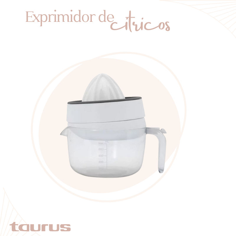 EXPRIMIDOR DE CITRICOS 800 ML TAURUS CITRUS 800
