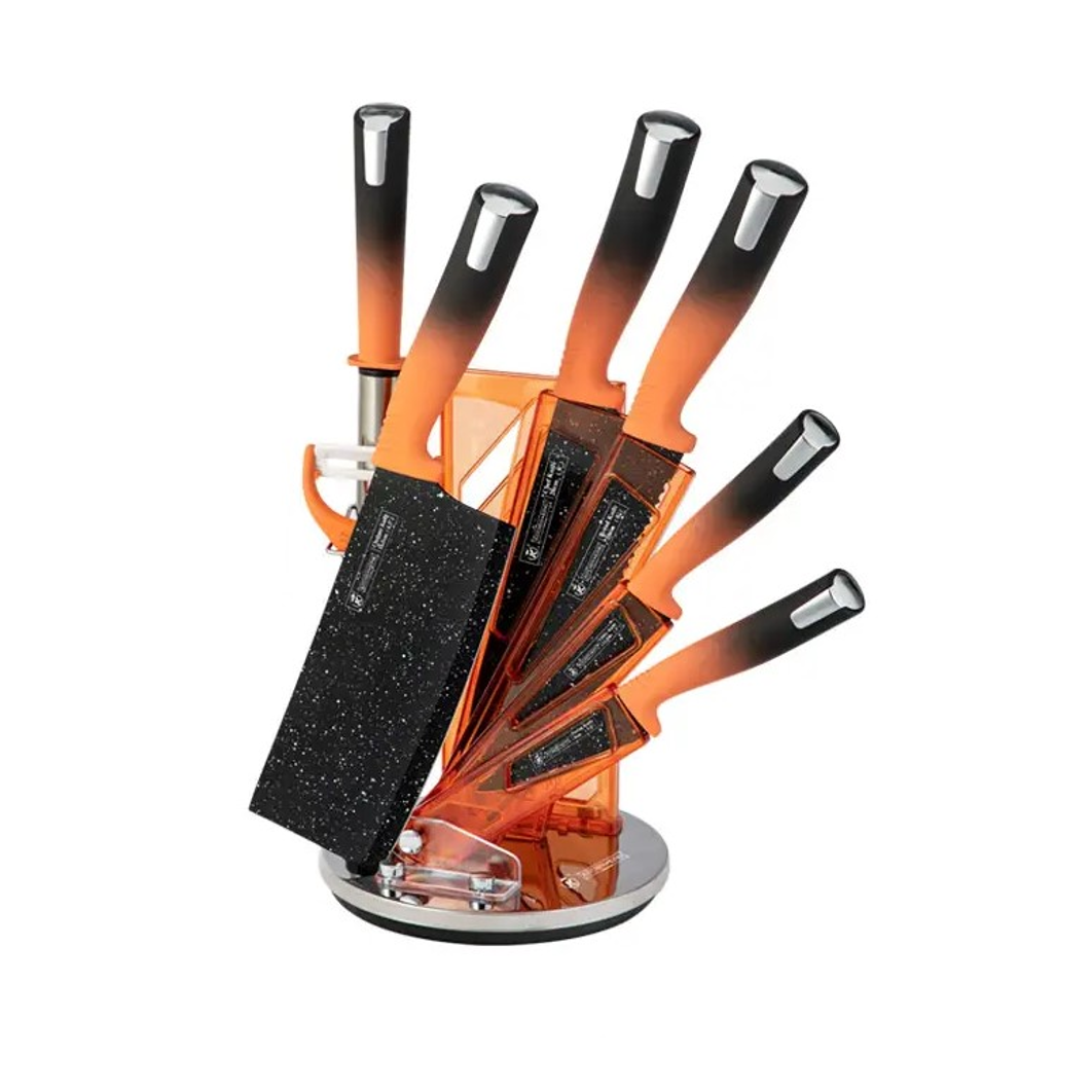 SET DE CUCHILLOS 8 PZ CBC001-09 (KK-SL8-ORN)