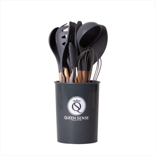 SET DE UTENSILIOS 12 PZ DE SILICON