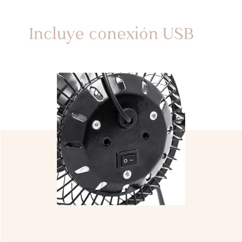 VENTILADOR USB DE ESCRITORIO 4" TAURUS MINIFAN-M94402800