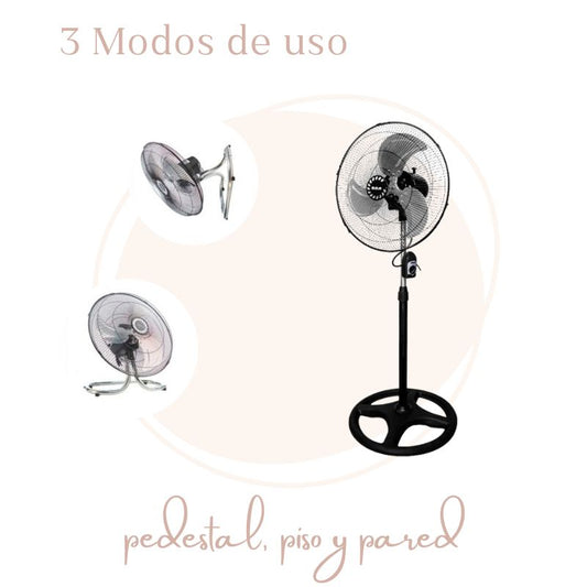 VENTILADOR 18" 3 EN 1 RCA RC-18B3