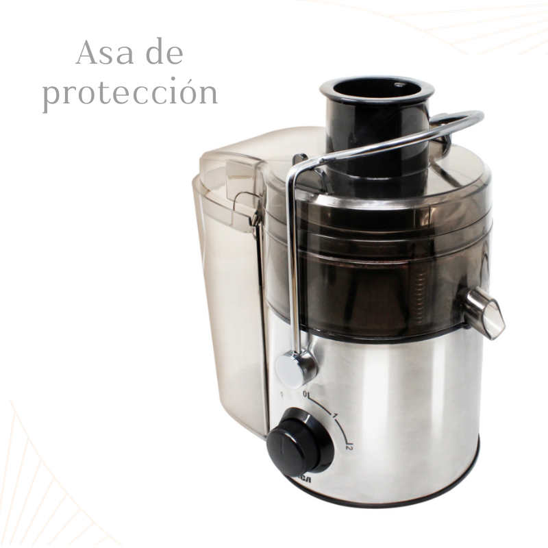 EXTRACTOR DE JUGOS 2 VEL. ACERO INOXIDABLE RCA RC-XT1