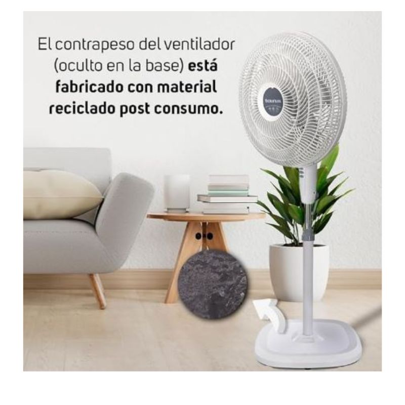 VENTILADOR DE PEDESTAL 2 EN 1 DE 18" TAURUS SPUTNIK