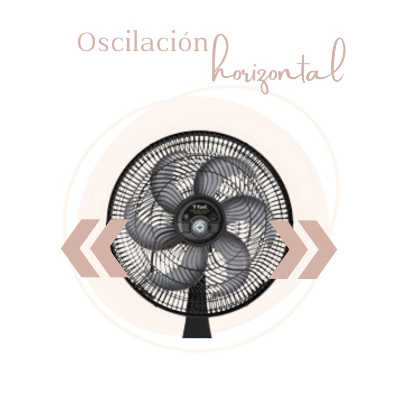 VENTILADOR PEDESTAL REPELENTE 18” T-FAL VE77A0X0
