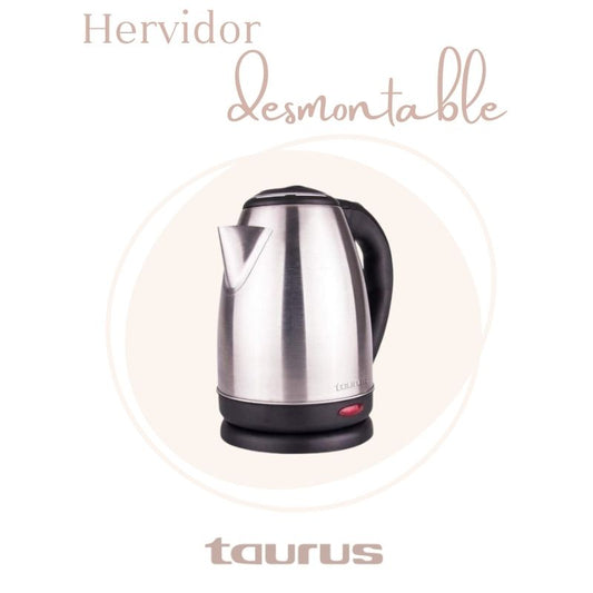 HERVIDOR ACERO INOXIDABLE DESMONTABLE 2 L TAURUS CARONTE