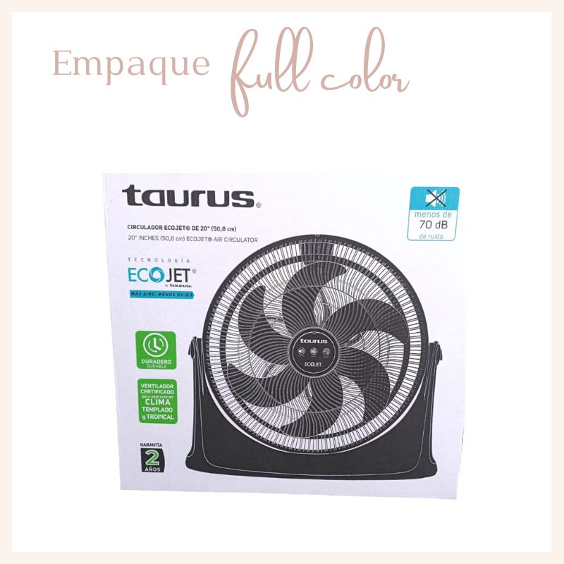 CIRCULADOR DE AIRE 20" 2 EN 1 TAURUS RUSH-M94406500