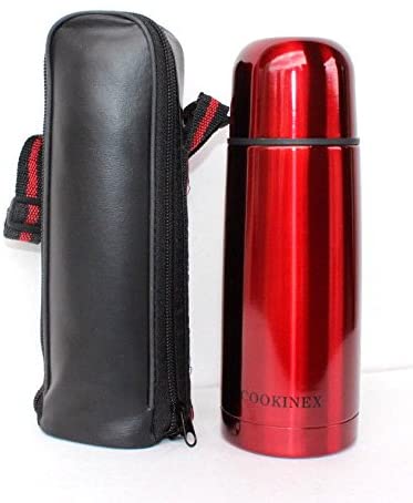 TERMO ROJO ACERO 350 ml IMPORTACIÓN FL-57R