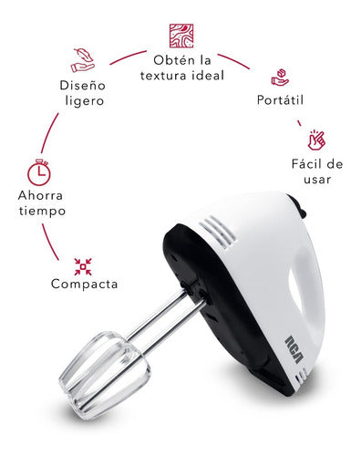 BATIDORA DE MANO 7 VEL. RCA RC-093