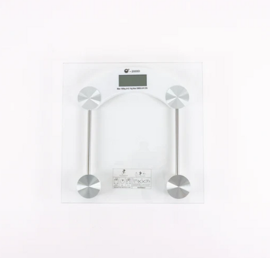 BASCULA DIGITAL IMP 180KG VIDRIO CUADRADA HBE014-00