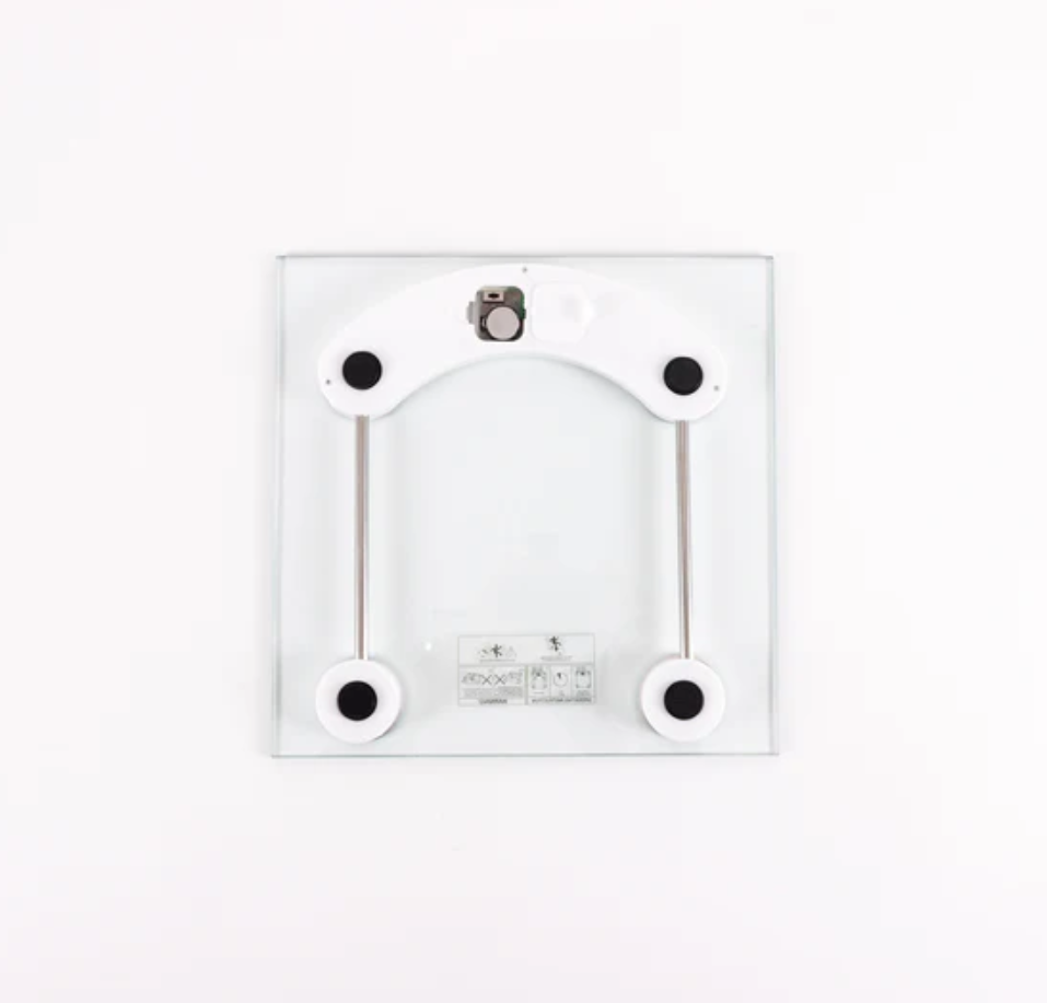 BASCULA DIGITAL IMP 180KG VIDRIO CUADRADA HBE014-00