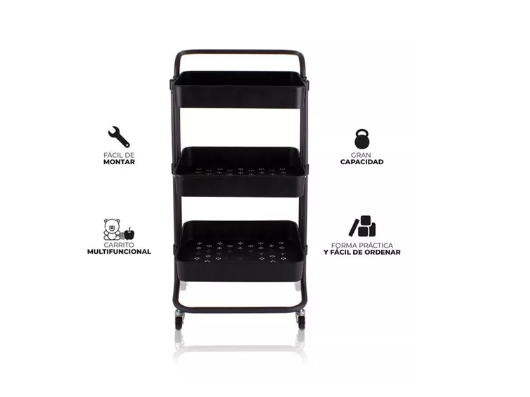 CARRITO ORGANIZADOR MULTIUSOS
