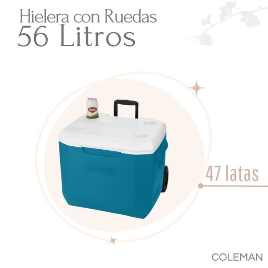 HIELERA CON RUEDAS 56 L COLEMAN 2160832