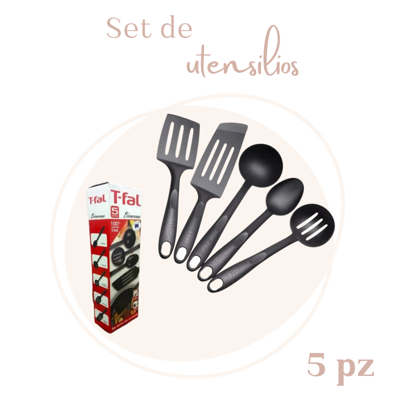 UTENSILIOS 5PZ BIENVENUE T-FAL K1450184M2 / 27439000M1