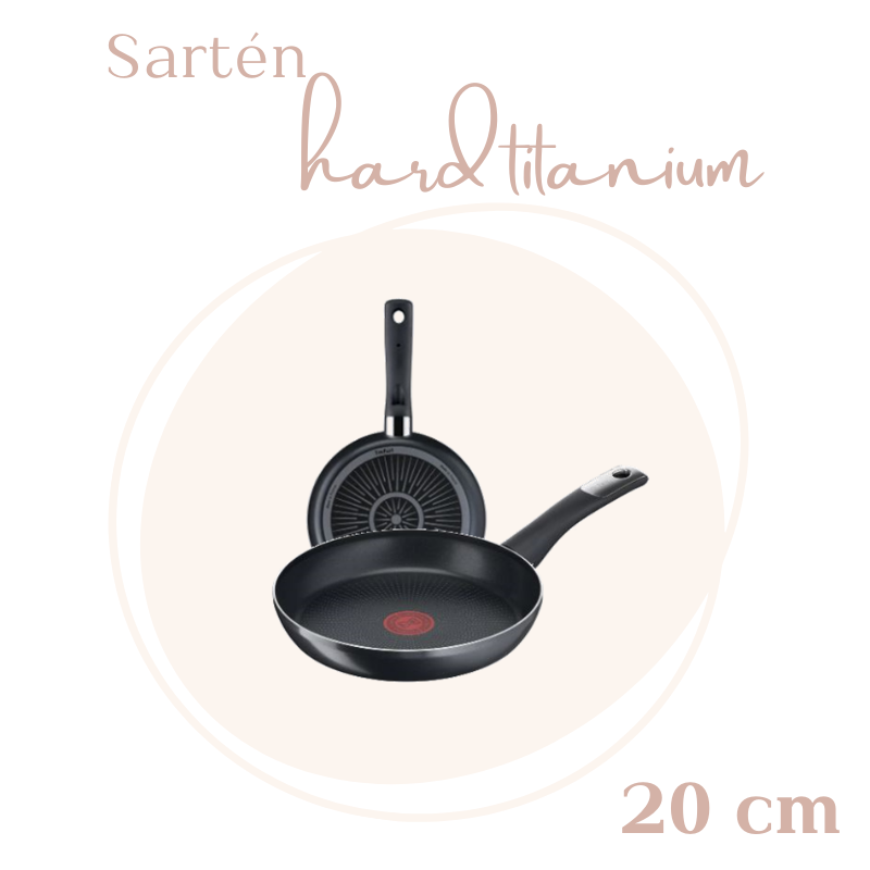 SARTEN HARD TITANIUM PLUS T-FAL C3820