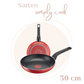 SARTEN SIMPLY COOK ROJO TFAL B5740