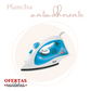 PLANCHA ANTIADHERENTE DE VAPOR RC-D508B