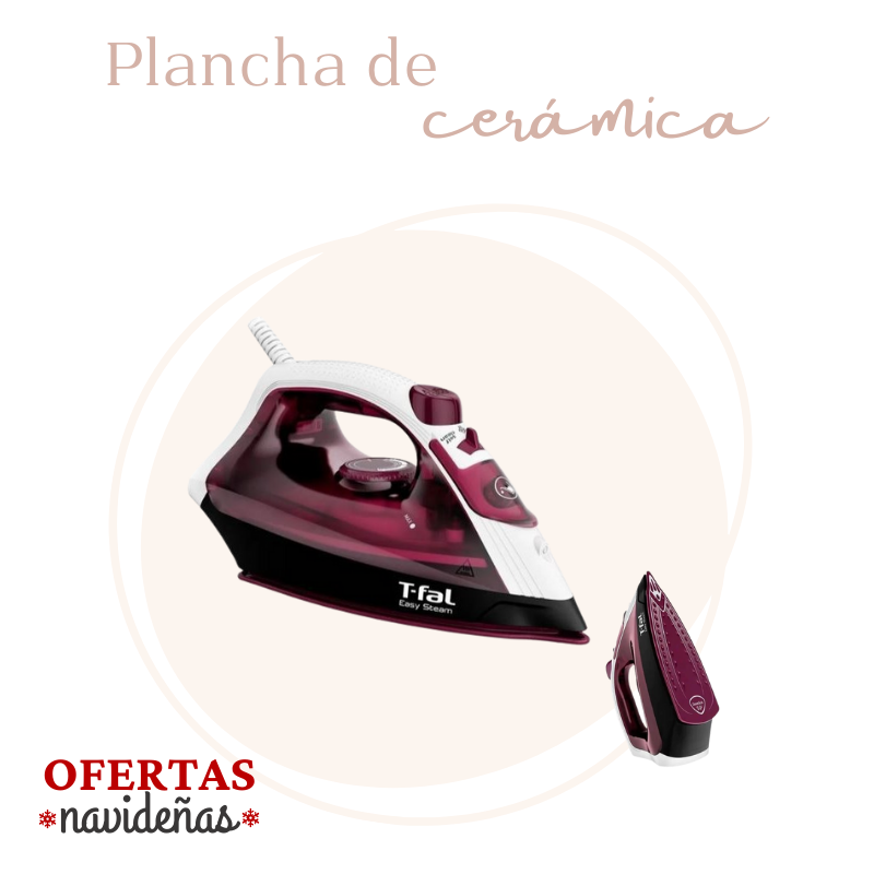 PLANCHA EASY STEAM MORADA T-FAL FV1951