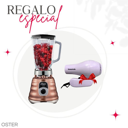 Licuadora Clásica Oster + Secadora Taurus BLST4128.M90060