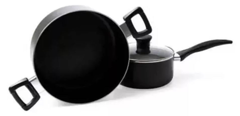 BATERIA T-FAL 9PZ BATEASYCA9NEG FAMILY COOK BLACK