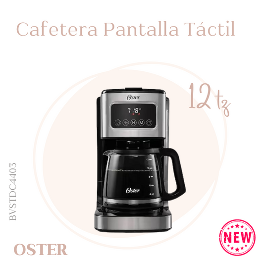 Cafetera Pantalla Táctil 12 Tz OSTER BVSTDC4403