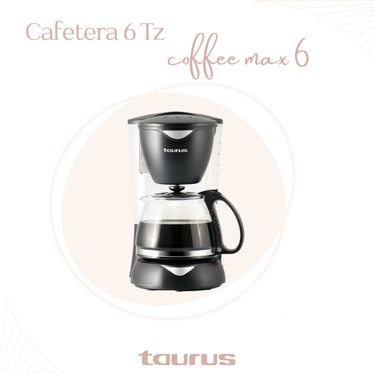 CAFETERA 6 TZ TAURUS COFFE MAX 6