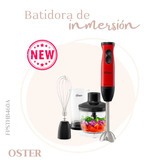 Batidora de Inmersión con Accesorios Oster FPSTHB460A