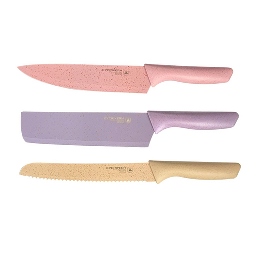 SET DE CUCHILLOS 6 PZ PASTEL CAC007-00 (ER-0278)