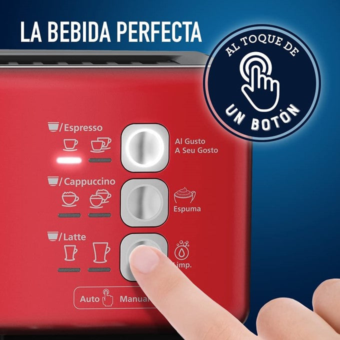 CAFETERA OSTER EXPRESSO ROJA BVSTEM6603R + BASCULA PERSONAL 180KG