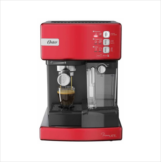 CAFETERA OSTER EXPRESSO ROJA BVSTEM6603R + BASCULA PERSONAL 180KG