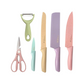 SET DE CUCHILLOS 6 PZ PASTEL CAC007-00 (ER-0278)