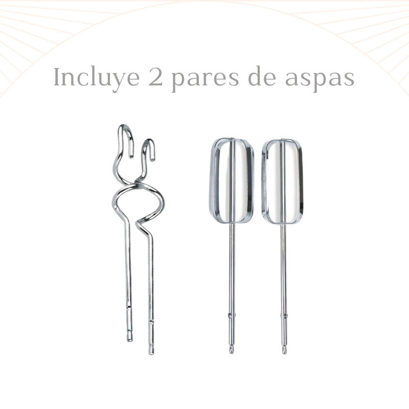 BATIDORA MANUAL 5 VEL. ACCESORIOS EXTRAIBLES RCA RC-72