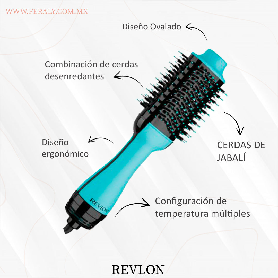 CEPILLO SECADOR Y VOLUMINIZADOR REVLON RVDR5222MNT