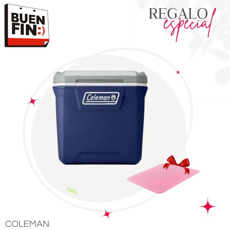 HIELERA CON RUEDAS 101 LATAS COLEMAN 9155 + BASCULA DIGITAL 180KG